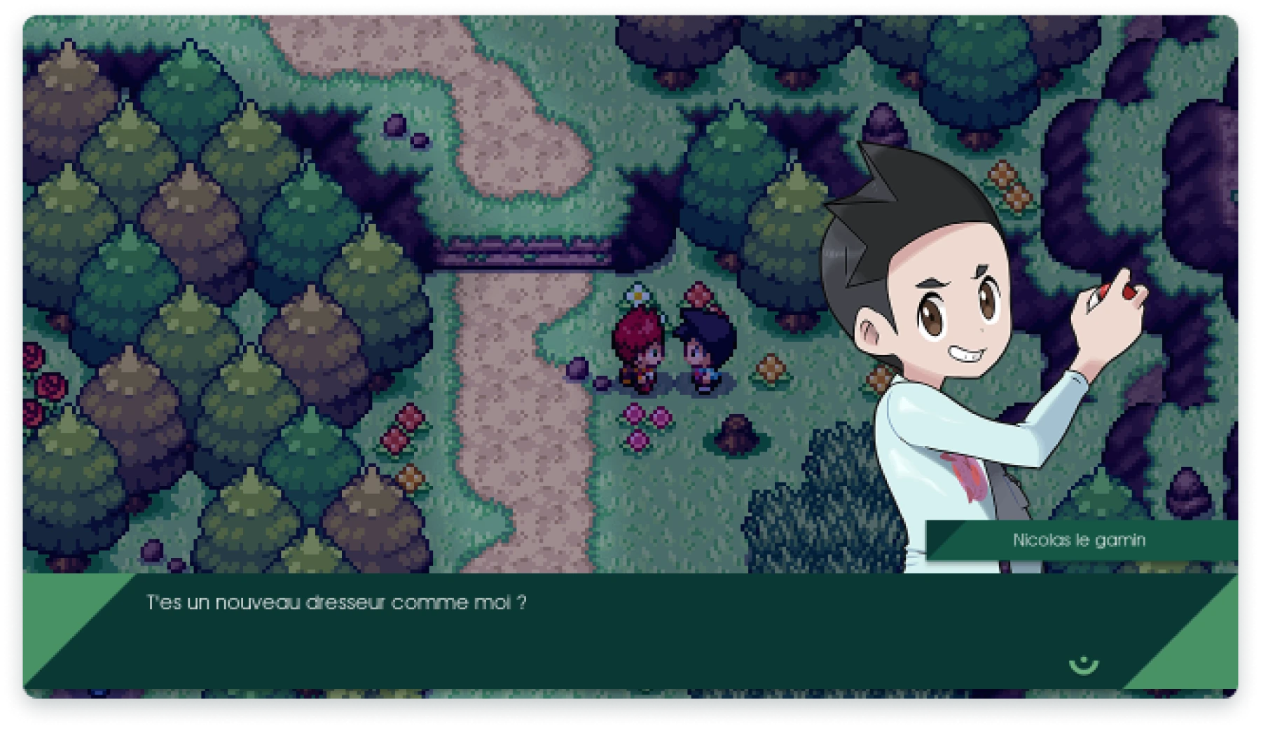 Affrontez les dresseurs de nombreuses régions